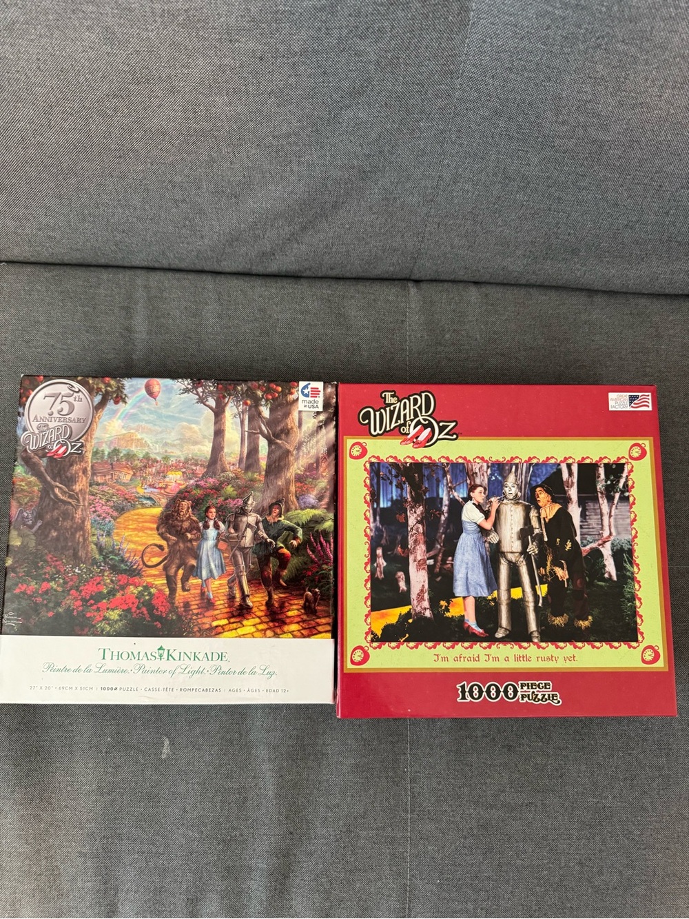 Wizard of Oz Puzzle Collection 1000 Piece Puzzles